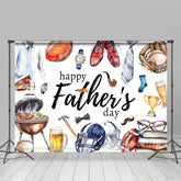 Lofaris Beer Tie Watch Glass Books Fathers Day Backdrop